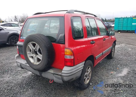 2003 Chevrolet Tracker Hard Top Base из США, поврежденный, VIN 2CNBJ134336937796